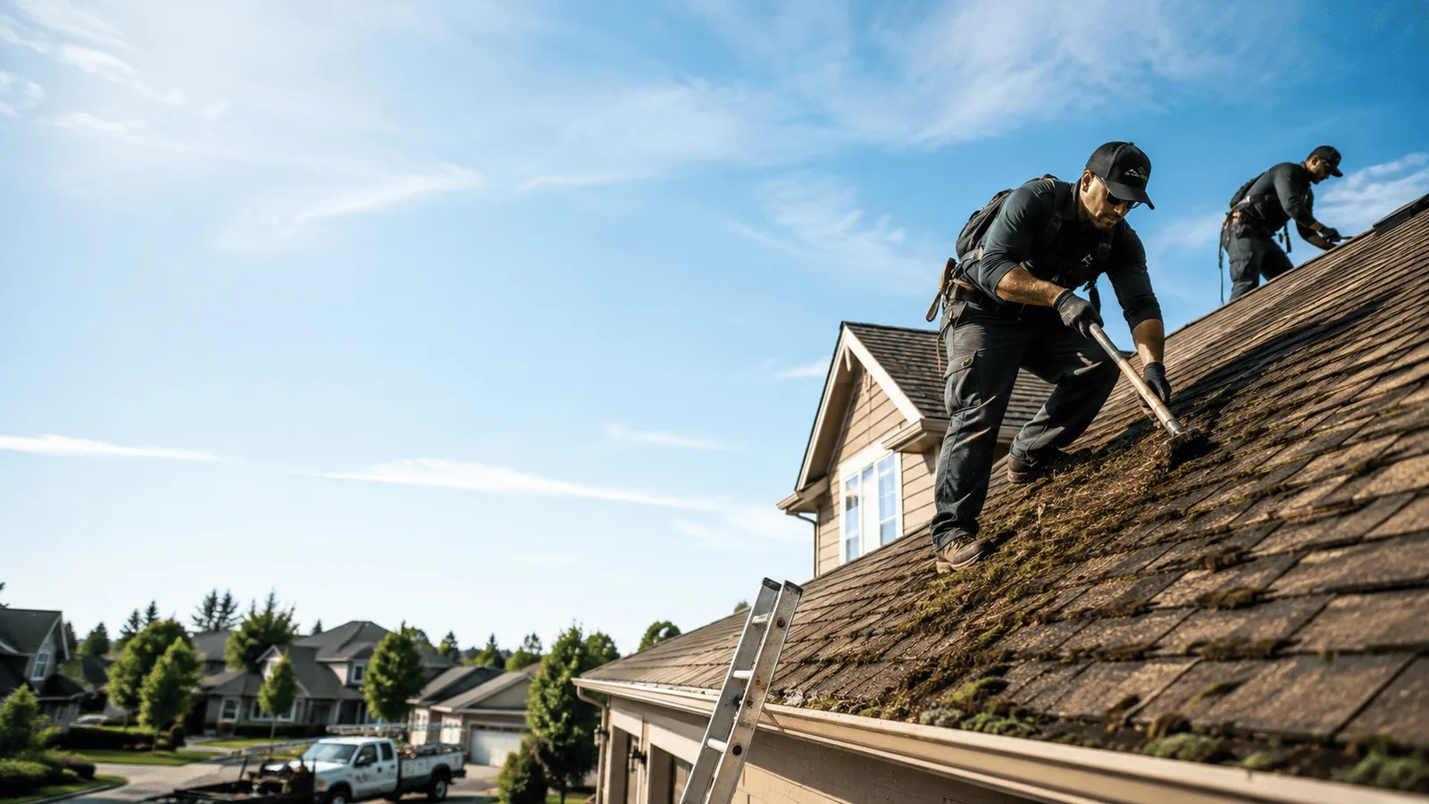 Roof Moss Removal in Muddy, IL near me